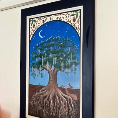 Sale Photo Thumbnail #77: Original painting signed. 