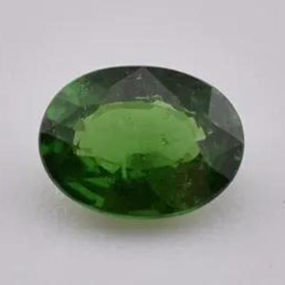 0.5 Carat Natural Unheated Oval Tsavorite Garnet - SI1