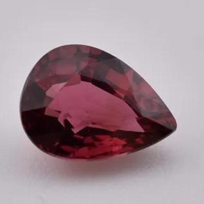 1.1 Carat Natural Unheated Pear Rhodolite Garnet - VS