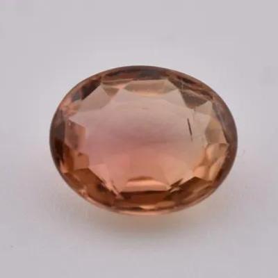 1.7 Carat Natural Unheated Oval Orange Tourmaline - VS