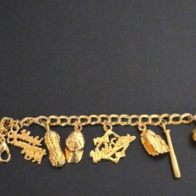 Minnesota Twins World Series Bracelet With Charm
