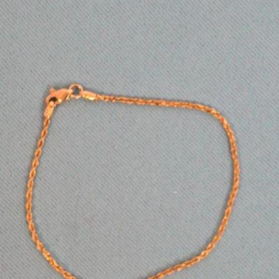 14K Yellow Gold Twist Bracelet 