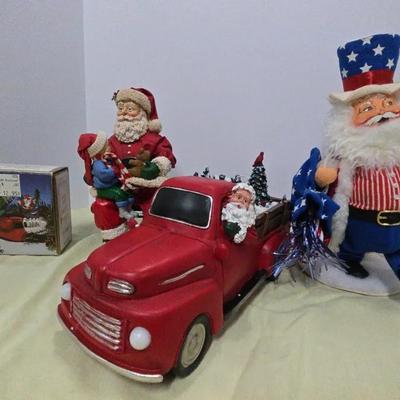 Collection of Christmas decorations.