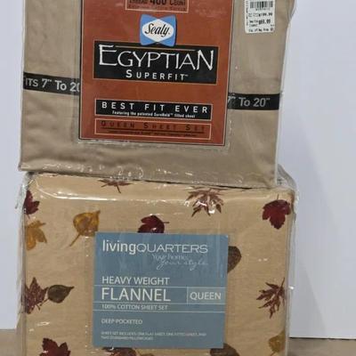 2 Unopened Queen Sheet Sets