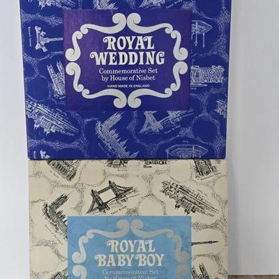 “Royal Baby Boy” And “Royal Wedding” Commemorative Set By House Of Nisbet