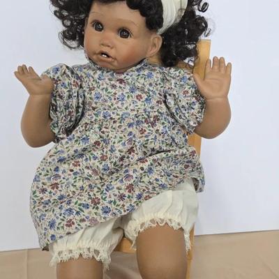 Rosie Mae Porcelain Doll By Wold Gallery Dolls & Collectibles