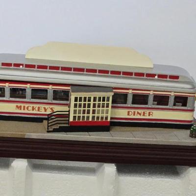 Replica Light Up Model Of Mickey’s Diner