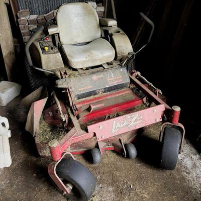 Sale Photo Thumbnail #13: Exmark Laxer Z Wide Deck Zero Radius Mower