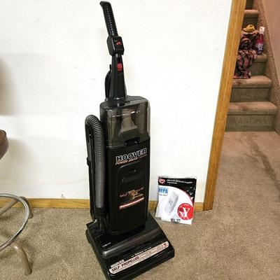Vintage Hoover Power Drive Supreme Upright Vacuum with Hose