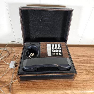  Vintage Western Electric Bell System Executive Desk Phone Model 288B – Wood Case 1970s