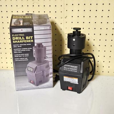 Chicago Electric Drill Bit Sharpener Model 61778 with Box – Electric Power Tool