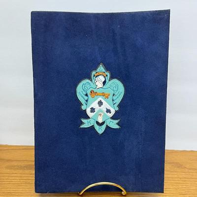 C Lot #46 - Vintage Collegiate Sorority Photo Book with Kappa Kappa Gamma Crest 