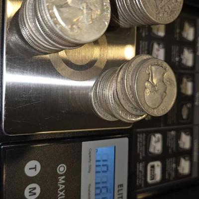 10 Ozt SILVER 1964 And Older Quarters