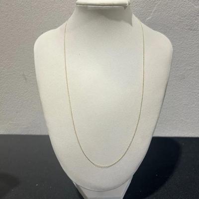 Thin Chain Marked XL 14K