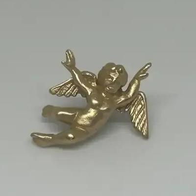 14K Angel Pin