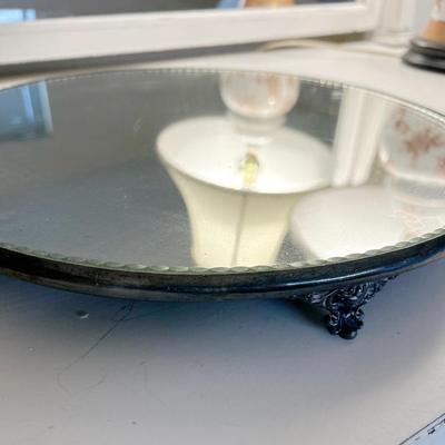 Vintage Plateau Mirror 