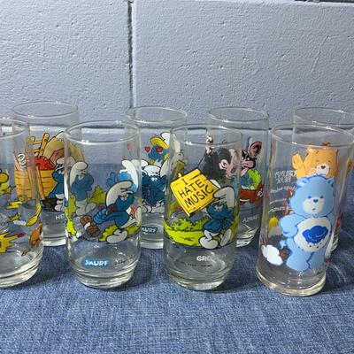 Smurf Novelty Glasses
