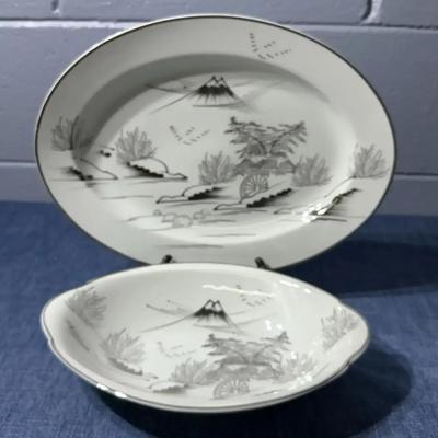 Kutani  China - Hand Painted In Japan 