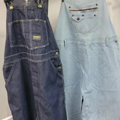 Vintage Oshkosh And Take Nine Overalls Size L
