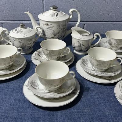Kutani China - Handpainted  In Japan