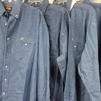 Men's Postal Uniform Shirt And Women's Dickies Chinos