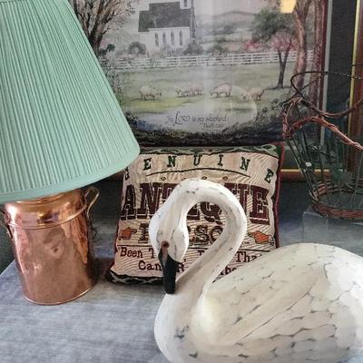 Rustic Decor Featuring Copper And Wood