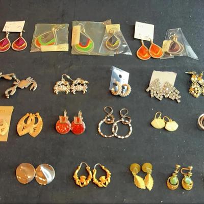 Vintage 12 K Gold Filled Earrings And More