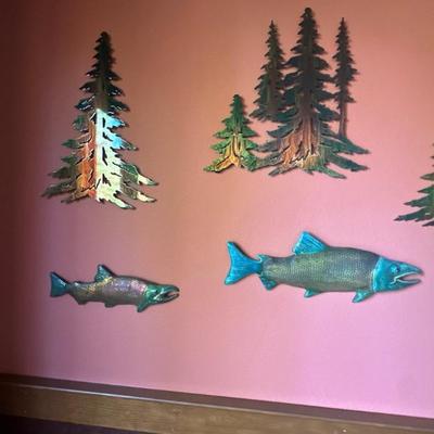 Metal art decor