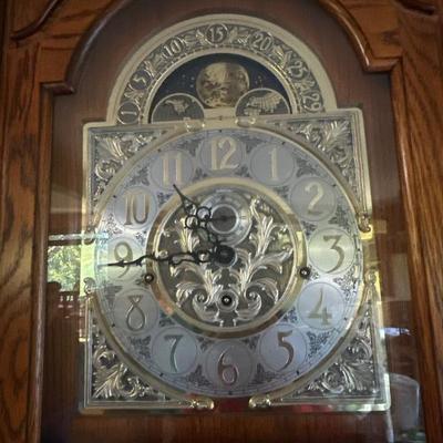 Grandfather clock (face)