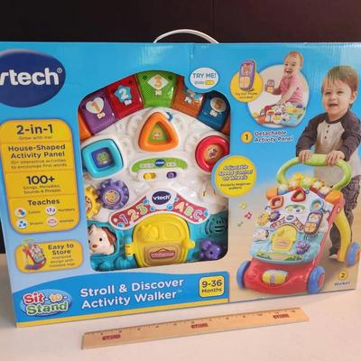 New Vtech Sit-to-Stand Stroll & Discover Activity Walker