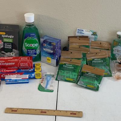 Bathroom Lot 1 - Colgate Toothpaste, Toothbrushes, Paris Perfume 