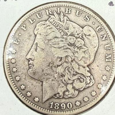 1890 CC Morgan Dollar