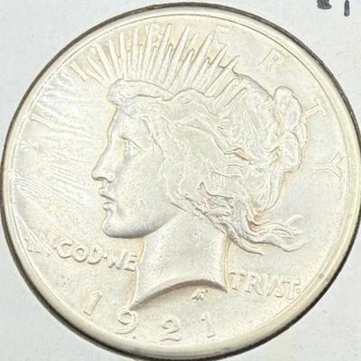1921 Peace Dollar 