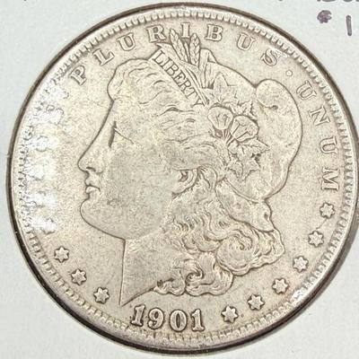 1901 Morgan Dollar 
