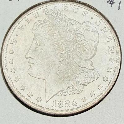 1884 CC Morgan Dollar