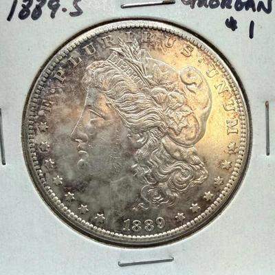 1889-S Morgan Dollar 