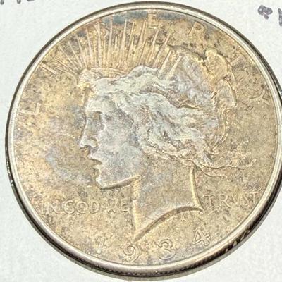 1934-S Peace Dollar