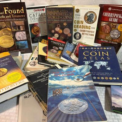 Assortment Of Coin Books-Guides, Encyclopedias, Grading 