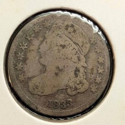 1833 Capped Bust Dime