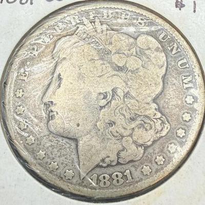 1881 CC Morgan Dollar 