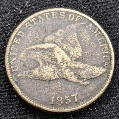 1857 Flying Eagle Penny