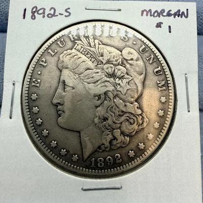 1892-S Morgan Dollar 