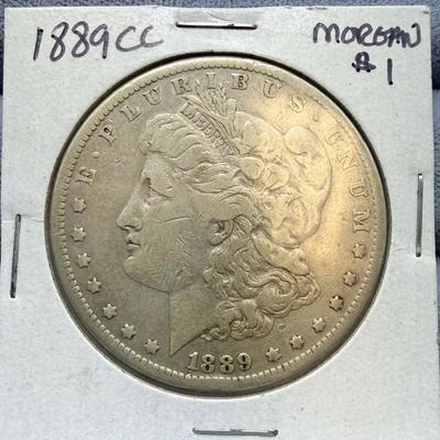 1889-CC Morgan Dollar 