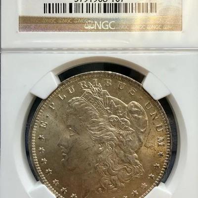 1885-O Morgan Dollar, NGC MS63