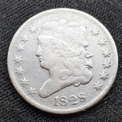 1828 Classic Head Half-Cent