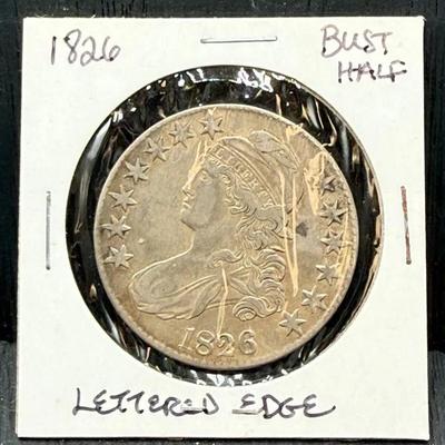 1826 Bust Half Dollar 