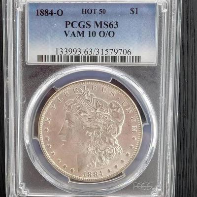 1884-O Morgan Dollar...PCGS MS63, VAM 10