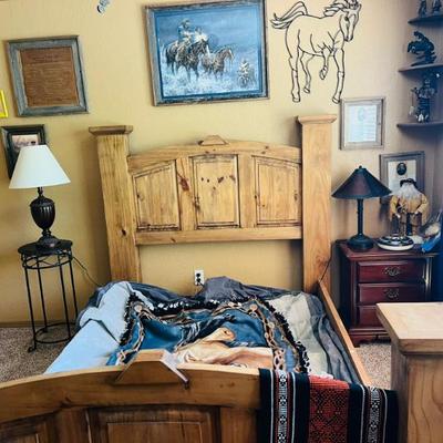 Sale Photo Thumbnail #13: Native American Western Country Room