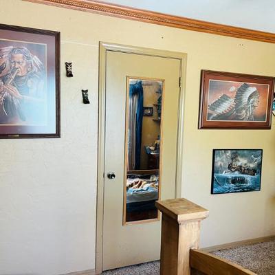 Sale Photo Thumbnail #12: Native American Western Country Room