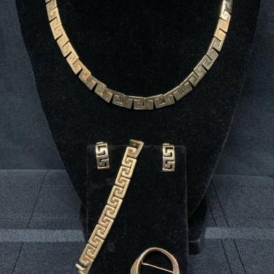 Ct353v 14 k jewelry ensemble